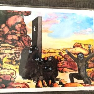 Monkey iPhone Art picture!